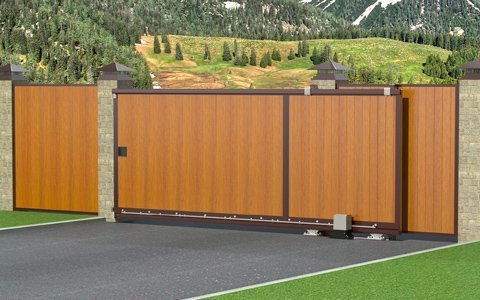 Откатные ворота Doorhan серии slg-a (2500х2000)
